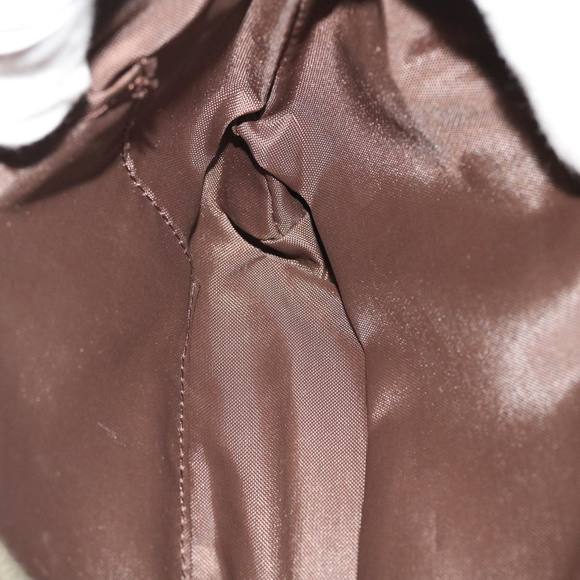 BURBERRY Nova Check Blue Label Pouch Canvas Beige Brown Red Auth 39015 - Picture 11 of 16